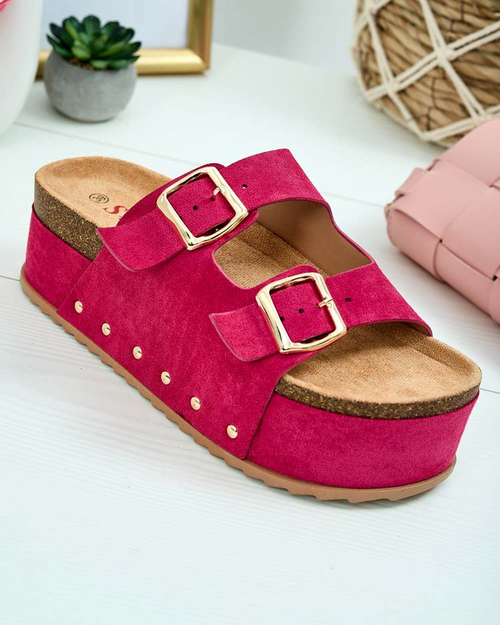 Royalfashion Жіночі шльопанці на платформі Sodass