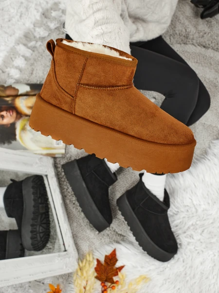 Krátké boty a'la sněhule dámské Vespera