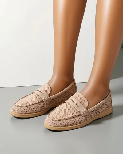 Royalfashion Жіночі перфоровані мокасини Sierros