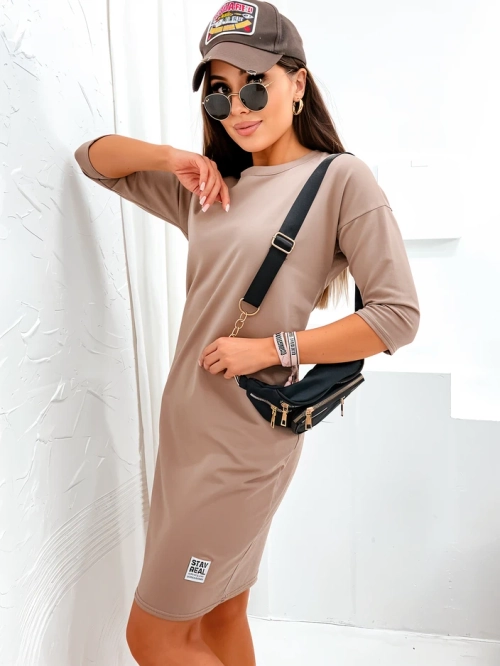 Royalfashion жіночий тканинний міні-сукня