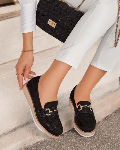 Royalfashion Ажурні жіночі мокасини Mirella