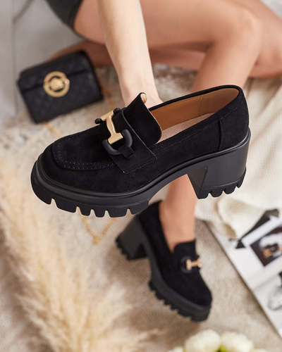 Елегантні Сандалі Vulcano в Кольорі Чорного Замшу