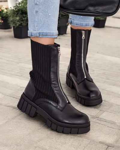 Royalfashion Elegnatní dámské kotníkové boty Tenimo