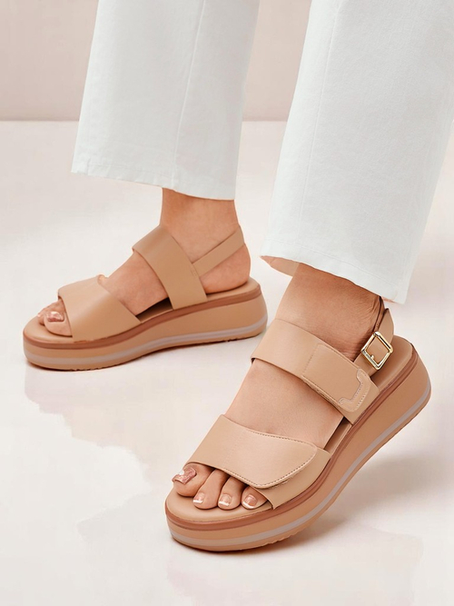 Royalfashion Жіночі сандалі з товстішою підошвою Tulipp