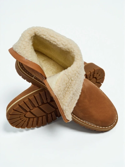 Vyšší dámské eko semišové kotníkové boty Liora