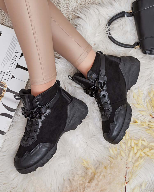 Royalfashion Жіночі спортивні високі кеди Bullaro