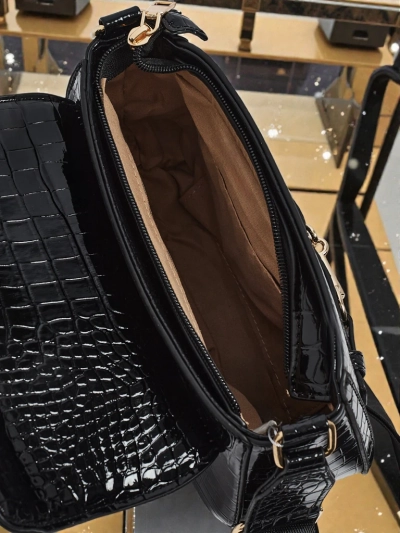 Lakovaná Malá dámská kabelka z ekokůže Lurenn