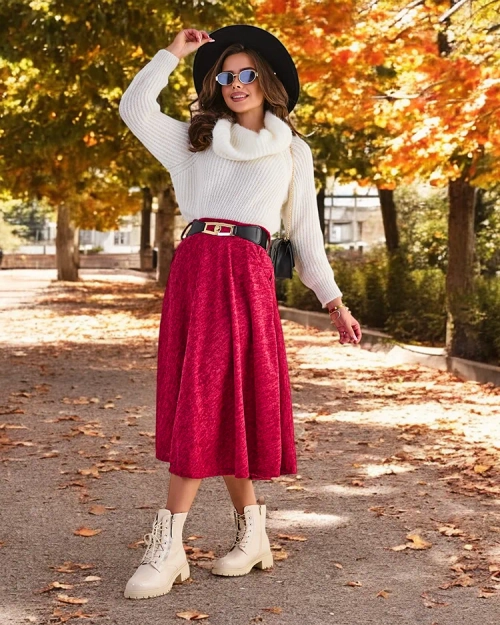 Жіноча міді-спідниця Royalfashion