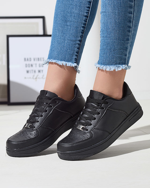 Жіночі кросівки чорного кольору Defaggo- Footwear