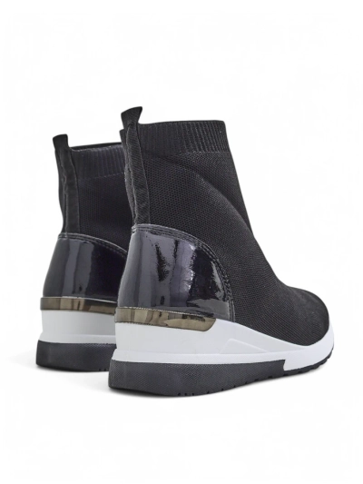 Royalfashion Dámské nazouvací wedge tenisky s kamínky Viseq