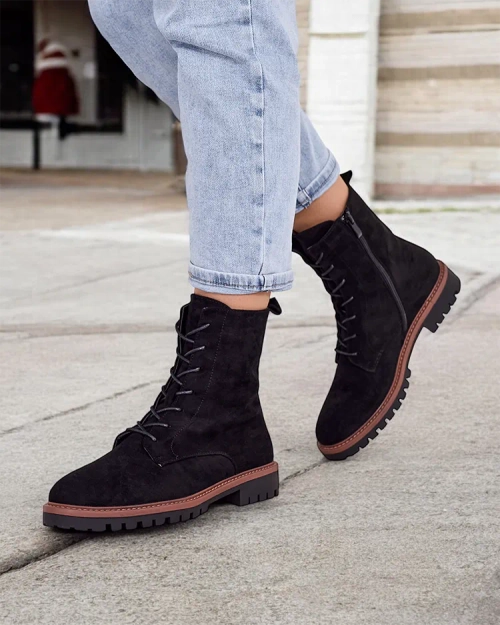 Жіночі чоботи до щиколотки Royalfashion Gosop