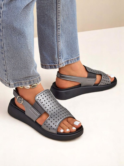 Royalfashion Dámské sandály na silnější podrážce BreezyStep