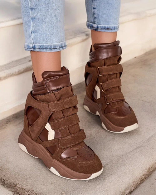 Royalfashion Жіночі спортивні черевики на підборах Redittias