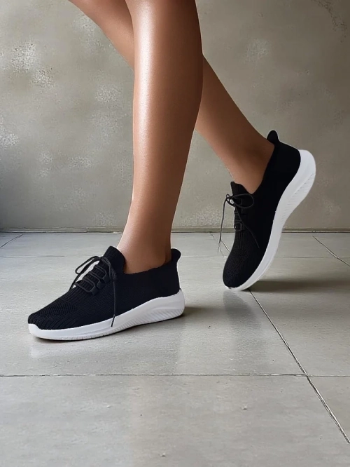 Royalfashion жіночі тканинні спортивні кросівки на платформі Errifas