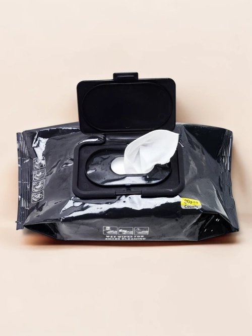 Зволожуючі серветки для взуття 80 шт.