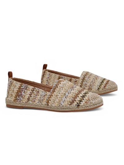 Royalfashion Dámské pletené espadrilky Asadaca