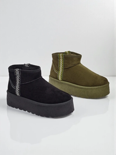 Krátké boty a'la sněhule dámské Althea