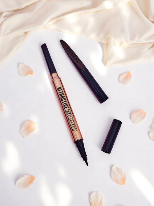 Олівець для брів та підводка для очей в одному Блондин