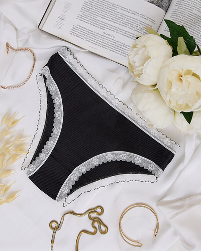 Royalfashion Жіночі трусики з мереживом