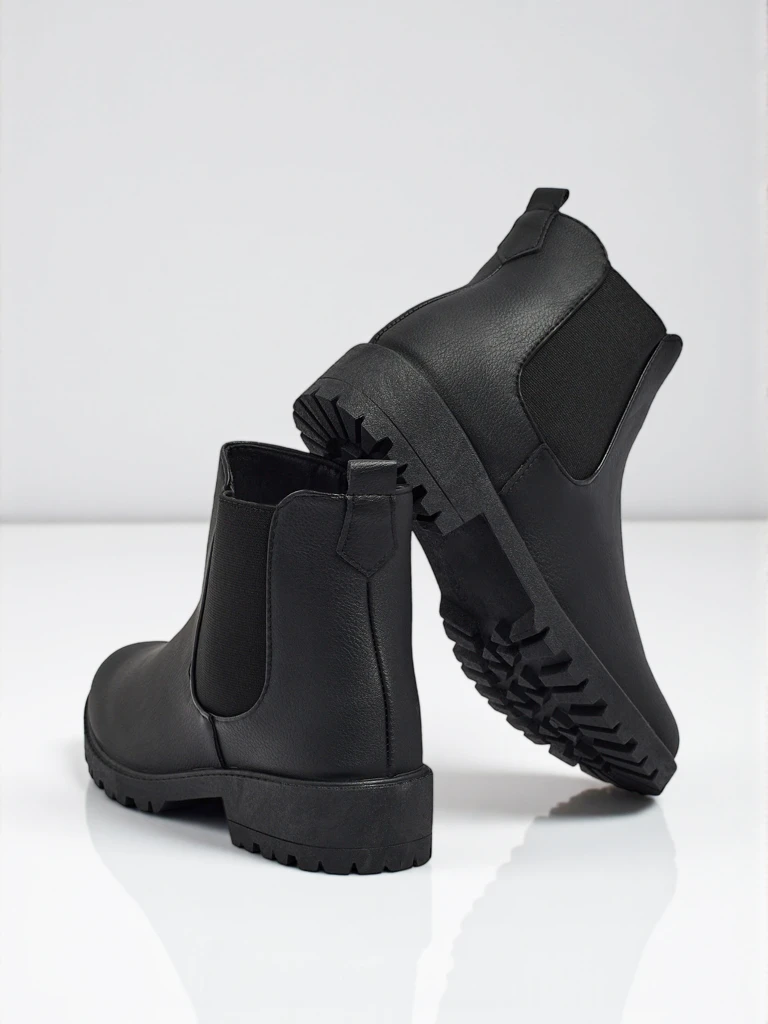 Dámské kotníkové boty a'la Chelsea z eko kůže Belmo