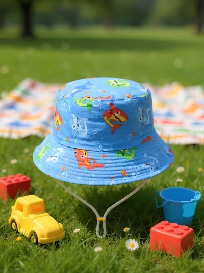 Royalfashion Dětský klobouk Bucket Barevný klobouk