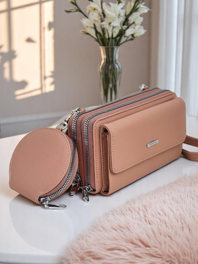 Royalfashion Multifunkční kabelka-peněženka s popruhem FlexiBag