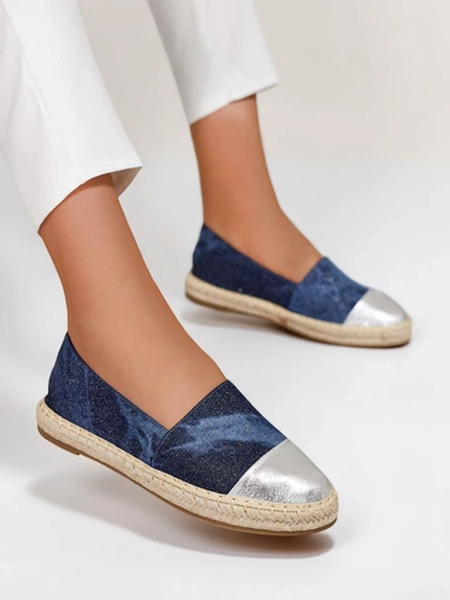 Royalfashion Dámské espadrilky a'la denim Anerta