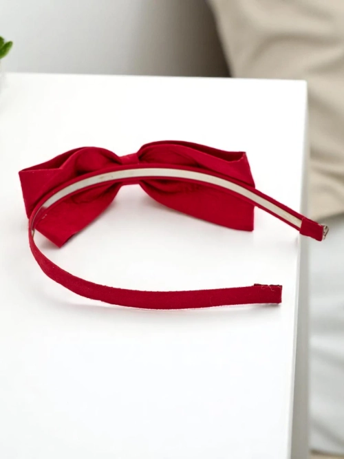 Royalfashion Обруч для волосся з бантиком Ліла