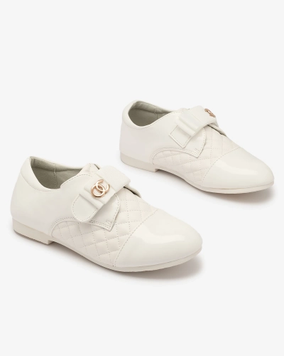 Півчеревики стьобані з екошкіри білого кольору Werme- Footwear