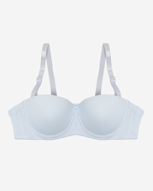 Білий жіночий бюстгальтер з підкладкою - Нижня білизна