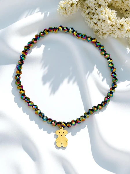 Royalfashion Жіночий браслет з підвіскою-ведмедиком