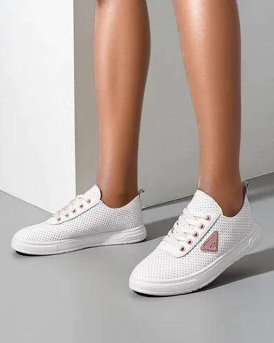 Royalfashion Klasické dámské sportovní boty na šněrování s potiskem Fennie