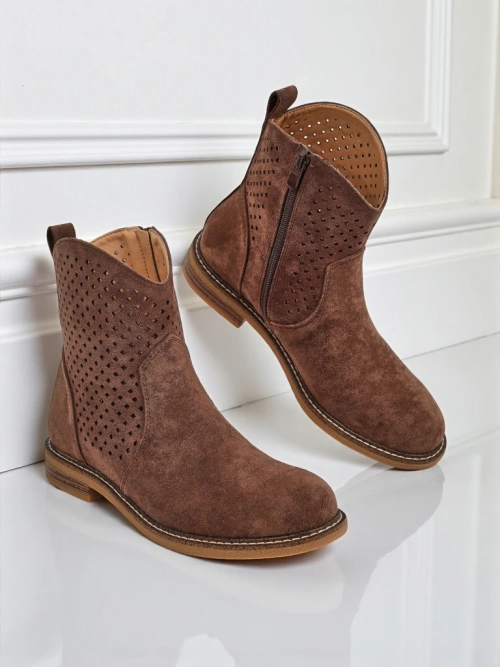 Royalfashion Жіночі ажурні ботильйони Toffas