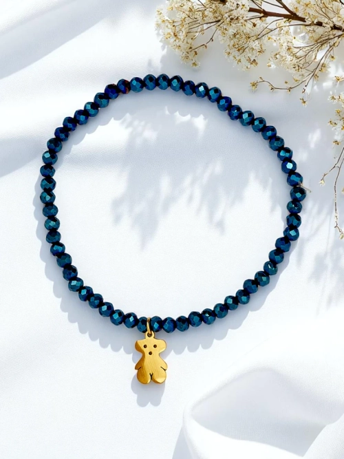 Royalfashion Жіночий браслет з підвіскою-ведмедиком
