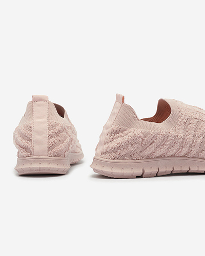 OUTLET Růžové slip-on dámské sportovní tenisky Kerliv- Obuv