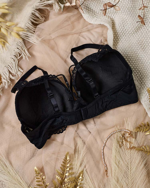 Жіночий бюстгальтер Royalfashion з мереживом