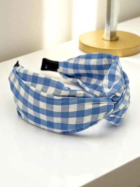 Royalfashion Kostkovaná čelenka Claras