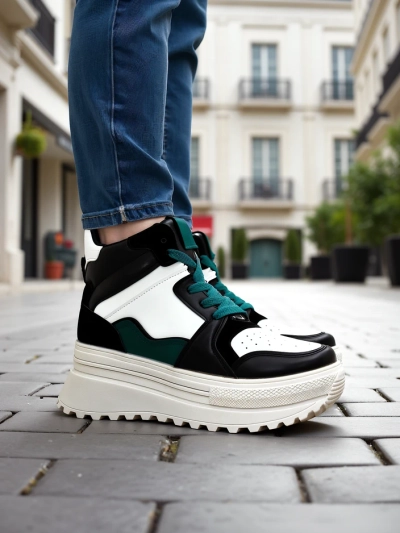 Royalfashion Vysoké dámské sportovní boty Geeky