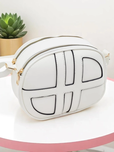 Royalfashion Маленька жіноча кругла сумка з еко-шкіри Riva Circle