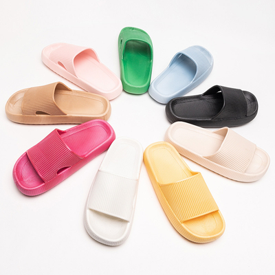 Modré gumové pantofle s ražbou Olinda - Obuv