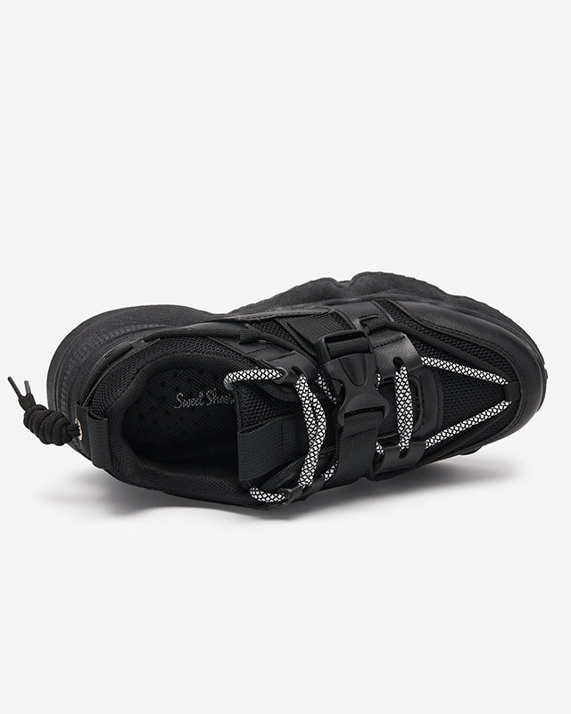 OUTLET Černé dámské sportovní boty tenisky Electri - Obuv