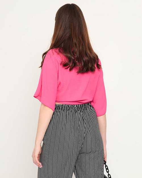 Темно-рожева жіноча накидка - Одяг