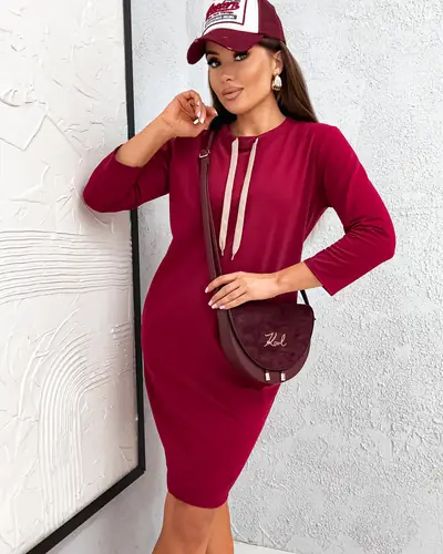 Royalfashion Dámské mini šaty z bavlněné látky