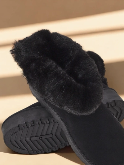 Royalfashion Dámské boty a'la snow boots in black Goroggo