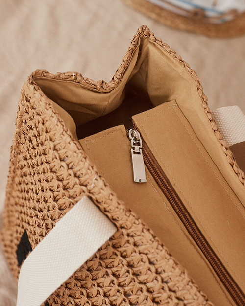 Royalfashion Велика жіноча солом'яна сумка