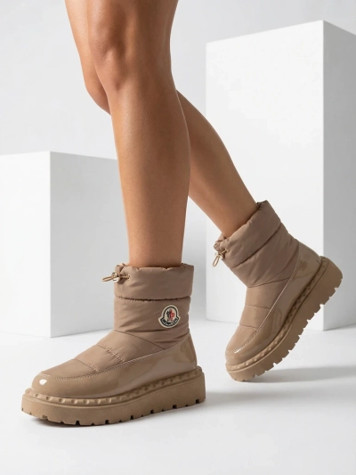 Royalfashion Dámské sněhule v hnědé barvě Ireda