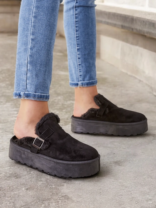 Королівська мода Короткі чоботи без каблуків для жінок Поктес