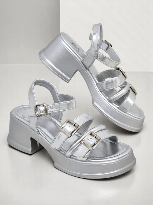 Royalfashion Жіночі босоніжки на низьких підборах Otteze