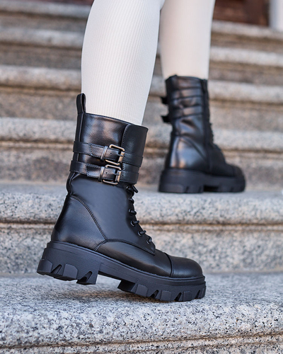 Royalfashion Dámské boty z ekokůže Faserti