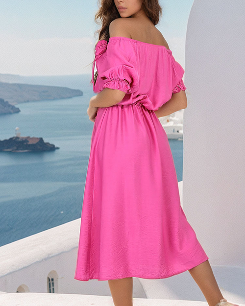 Royalfashion Жіноча сукня міді a'la hiszpanka